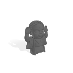BudaSuerte (grande).png STL-Datei Lucky Baby Buddha kostenlos herunterladen • 3D-druckbares Objekt, Disagns1108