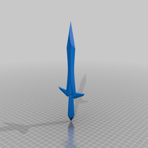 Sophitia's Sword and Shield - 3D model önizlemesi