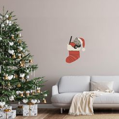 Cat-III-Wall-Decor-Color-Simulation.jpg Рождество: Настенный декор Cat III