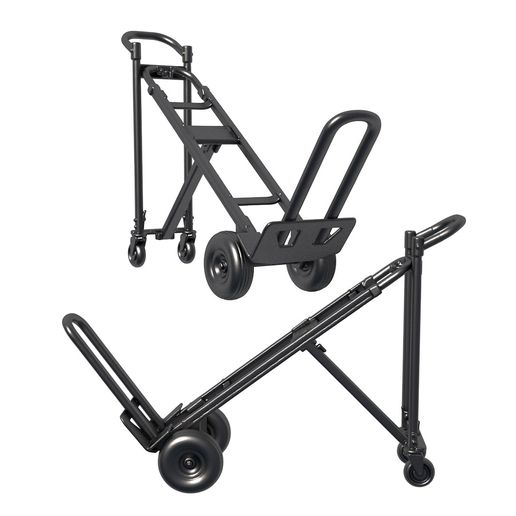 Hand Truck / Folding Hand Dolly Cart with Retractable Handle / Deluxe Aluminum Hand Trucks