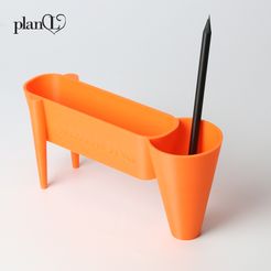 penholder-22o-2.jpg Fichier STL gratuit porte-stylo, porte-crayon・Design imprimable en 3D à télécharger