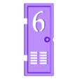 door_6.stl Key box - Casier industriel vintage