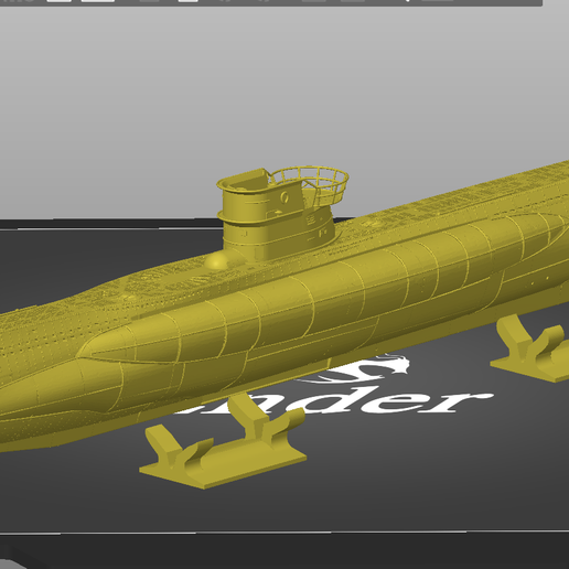 Das Boot - RC U-boot type VII C hull 1:48