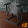 StandRenderName.png Fichier 3D Tensegrity Phone Stand・Objet imprimable en 3D à télécharger