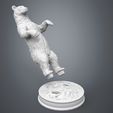 standing bear.53.jpg Archivo STL Oso negro de pie・Plan de impresión en 3D para descargar