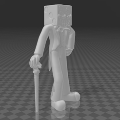 3D-Builder-19_09_2023-04_08_52-p.-m.~01.png Archivo STL King Dice (Rey dado) Cuphead・Objeto para impresora 3D para descargar