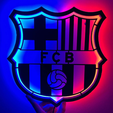 FCB.png FCB Neon sign CF Barcelona 30cm
