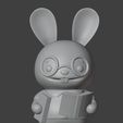 3.jpg Set Librarian Bunny Boy Figurine