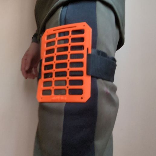 3X8 Tactical Drop Leg Molle Modular Platform 3D model