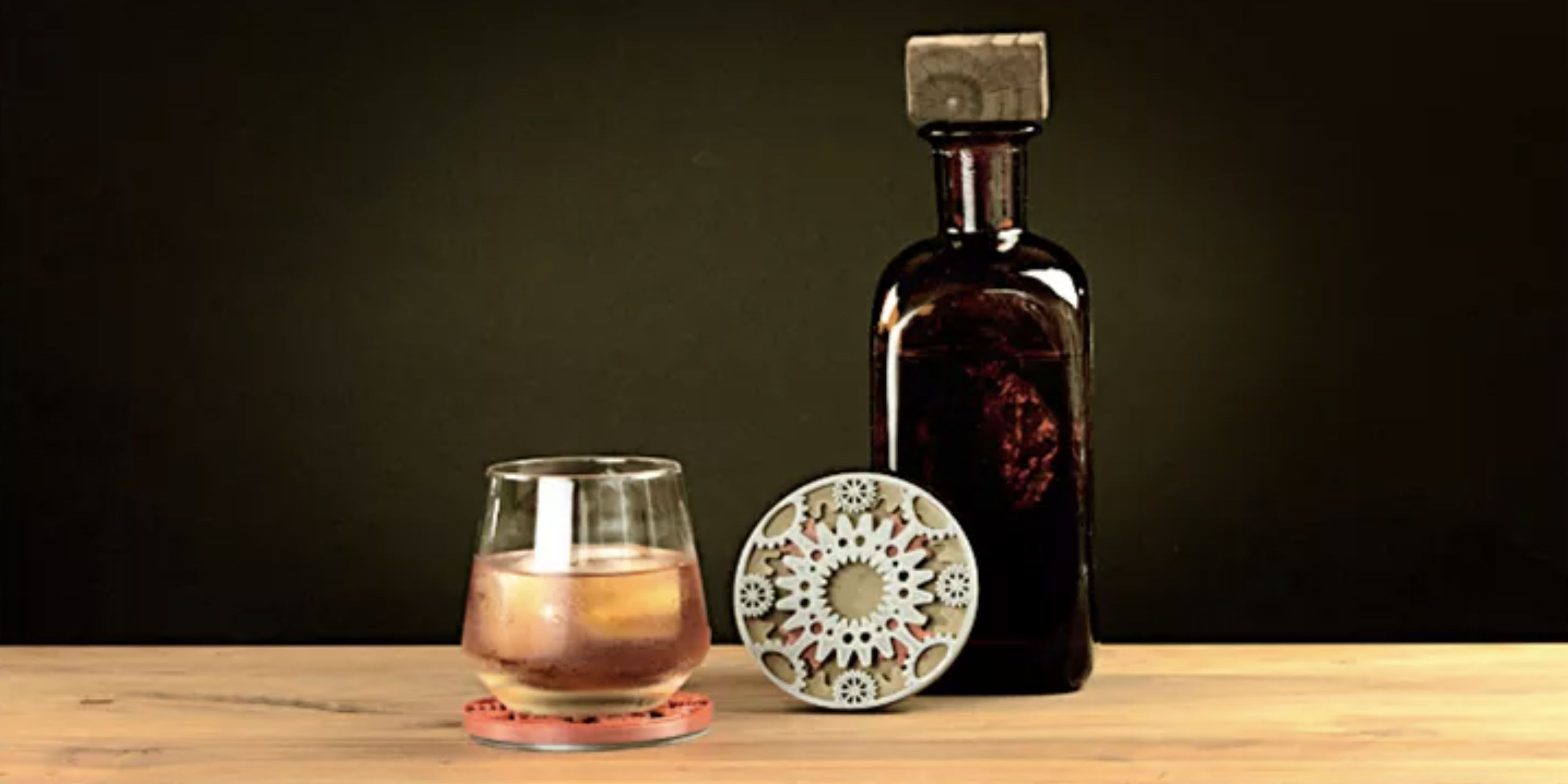 Here is a selection of the best 3D printable STL files for 3D printer of beautiful coasters