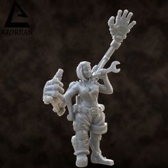 Preview.jpg Mechanic girl miniature