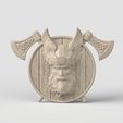 odinpanel.jpg 3Dmodel STL Odin with wings and axes