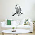 Untitled.png Eagle on Branch - Wall Art Decor