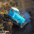 P4140525.JPG Fichier STL gratuit RC tracteur soviétique DT-75 Kazakhstan (échelle 1\10)・Idée pour impression 3D à télécharger