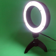 2.png LED ring light on tripod - 3D printing - https://youtu.be/zUDaBUE4kjs