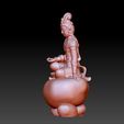 029guanyin2.jpg GUANYIN BODHISATTVA KWAN-YIN SCULPTURE FOR CNC OR 3D PRINTER29