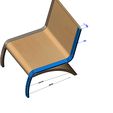 CH16-07.JPG Miniature office reception chair mockup prop 3D print model