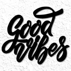 project_20230224_1714163-01.png Good Vibes wall art inspirational wall decor wall sign