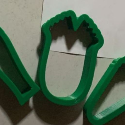 set cookie cutters flower - cookie cutters flower 3D model