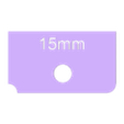 15mm.stl Metric Radius Gauge Set