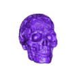 Skullmarch2022_decimatio_STL.stl Pack Stylized  Skull Ornamental