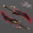 1.jpg Demon King Daggers from Solo Leveling for cosplay 3d model