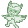 Owlette - copia.png Owlette cookie cutter