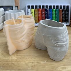 Jeans-Plant-pot-Mold.jpg STL file Jeans Plant pot Mold・3D printable design to download