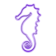 sea_horse.stl Niedliche Tierausstechformen STL Pack 1