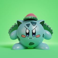 kirby-ivysaur-render.jpg Kirby Ivysaur Pokemon