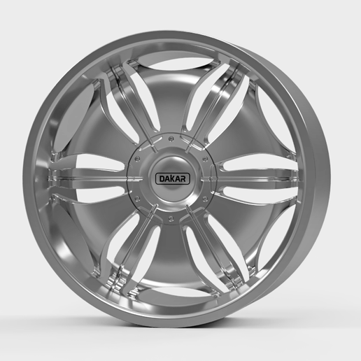 Standard Rim - Dakar Wheels (Unknown) (STL FILES)