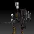 ScreenShot865.jpg Fichier OBJ Star Wars LA MANDALORIENNE figurine style Kenner. saison 2・Design pour impression 3D à télécharger