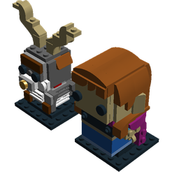 Step82.png OBJ file Anna and sven・3D printer design to download