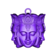 Brahma Pendant.stl brahma pendant