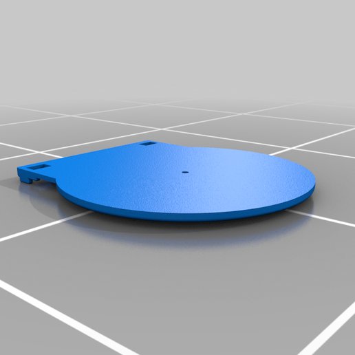 Dryer vent flap for exterior of home 3D model