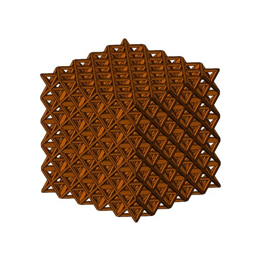 📐 3D Lattice Structures 3D print model・ STL File for ・Cults