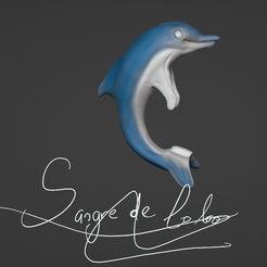 01.jpg STL file Delfin・3D printable model to download