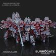 ~ SURRUGATE miniatures MODULAR Rubeus Marines, Surrogate Miniatures April Modular Unit Release