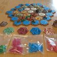 settlers complete.JPG Archivo STL gratis Los colonos de la junta de Catan・Plan de impresión en 3D para descargar