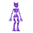 Cat skell ordinary.stl Esqueleto de gato peludo