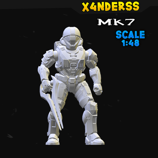 Fichier STL SPARTAN MK3 "Spook" HALO REACH / INFINITE MINIATURE