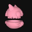 Captura-de-Pantalla-2023-03-20-a-las-14.18.45.jpg STL file GRINDERKING GRINDER WEED 2-FACES GRAN CAT 3D 72X82X75MM EASY PRINT CUT AND KEYED・3D printing idea to download