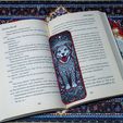 DSC01804.jpg Celtic Knot Dog - Hueforge Bookmark