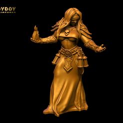 TOYDOY STL file Rim Fire-Fantasy women vol 1・Design to download and 3D print