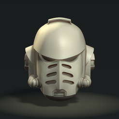 Screen_Helmet_Primaris_Base.png Бесплатный STL файл Базовый шлем Primaris・Дизайн для загрузки и 3D-печати
