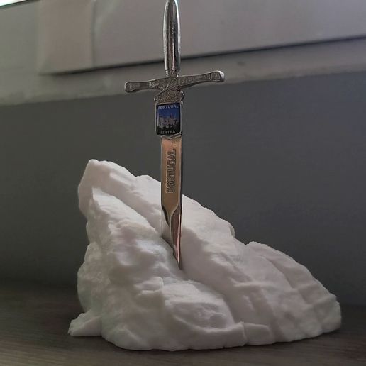 Soporte espada excalibur 3D model