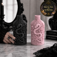 1.png Pastel Goth Snake Rose Bottle