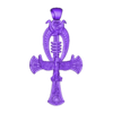 Ankh cross.stl Ankh crosss pendant