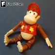 Image-3.png Flexi Print-in-Place Diddy Kong