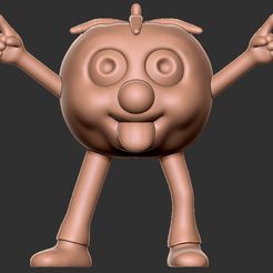 1.jpg STL file Party Tomato character・Design to download and 3D print